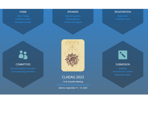 CLADAG 2023 – 14th Conference of the Classification and Data Analysis Group